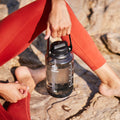Tritan Motivational Water Bottle With Straw Lid A8