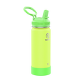 Actives Kids Glow In The Dark Water Bottle With Straw Lid R8