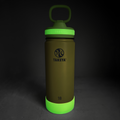 Actives Kids Glow In The Dark Water Bottle With Straw Lid R8
