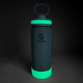 Actives Kids Glow In The Dark Water Bottle With Straw Lid R8