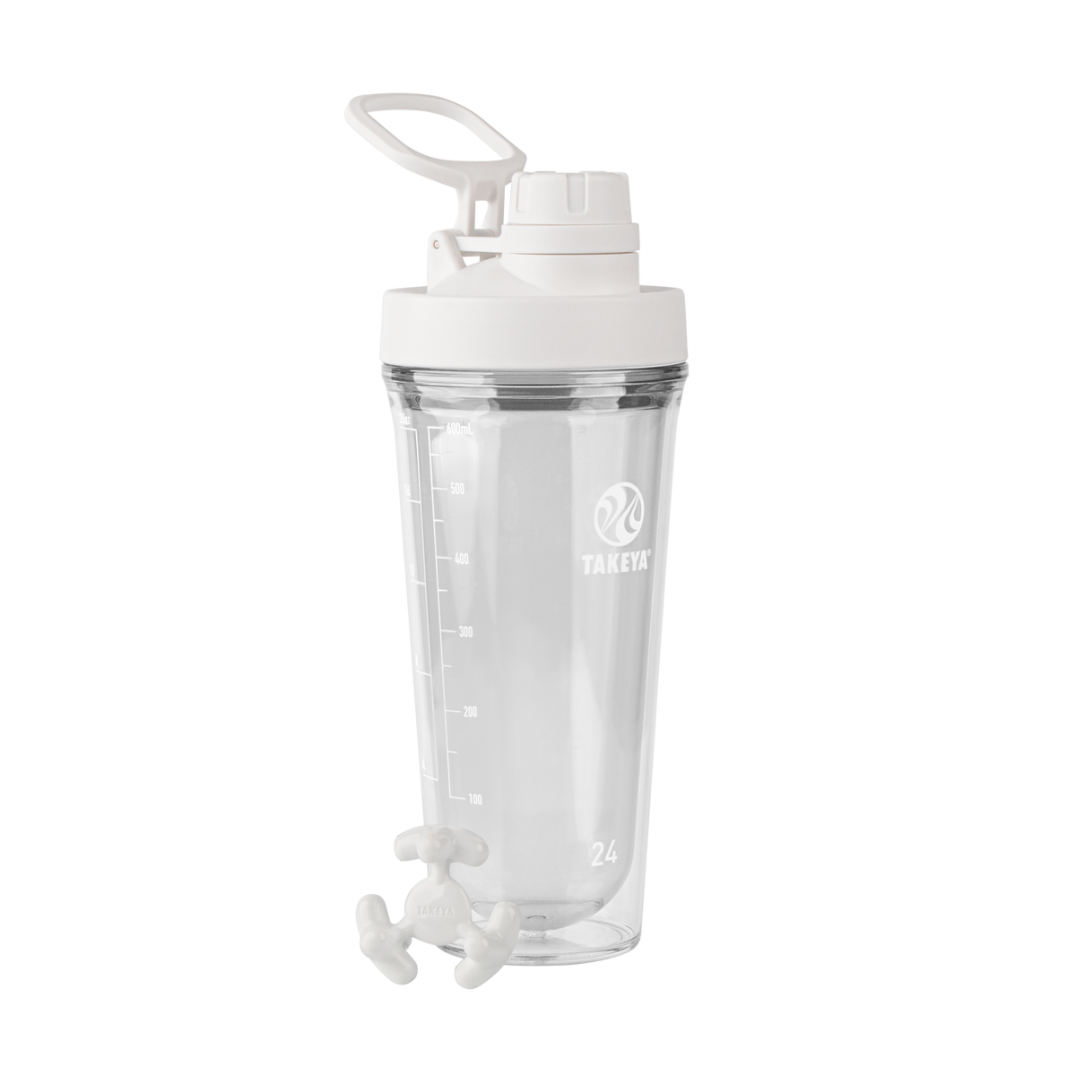 Protein Shaker R6 — 24oz / Cloud White