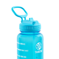 Tritan Motivational Water Bottle With Straw Lid A8