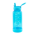 Tritan Motivational Water Bottle With Straw Lid A8