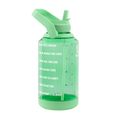 Tritan Motivational Water Bottle With Straw Lid A8