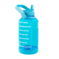 Tritan Motivational Water Bottle With Straw Lid A8