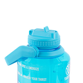 Tritan Motivational Water Bottle With Straw Lid A8
