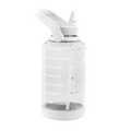 Tritan Motivational Water Bottle With Straw Lid A8