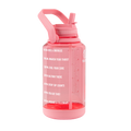 Tritan Motivational Water Bottle With Straw Lid A8