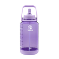 Tritan Motivational Water Bottle With Straw Lid A8