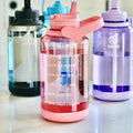 Tritan Motivational Water Bottle With Straw Lid A8