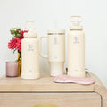 Actives Water Bottle With Straw Lid D0