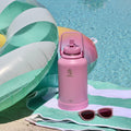 Actives Water Bottle With Straw Lid D0