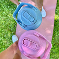 Actives Water Bottle With Straw Lid D0