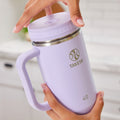 Straw Tumbler With Handle H6