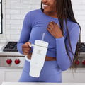 Straw Tumbler With Handle H6