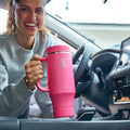 Straw Tumbler With Handle H6