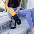 Actives Water Bottle With Straw Lid D0