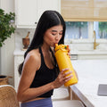 Actives Water Bottle With Straw Lid D0