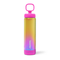 Aurora Water Bottle With Straw Lid F9