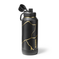 Kintsugi Water Bottle with Spout Lid U4