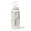 Kintsugi Water Bottle with Straw Lid G6