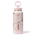 Kintsugi Water Bottle with Straw Lid G6