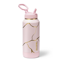 Kintsugi Water Bottle with Straw Lid G6