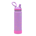 Actives Water Bottle With Straw Lid D0