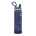 Actives Water Bottle With Straw Lid D0