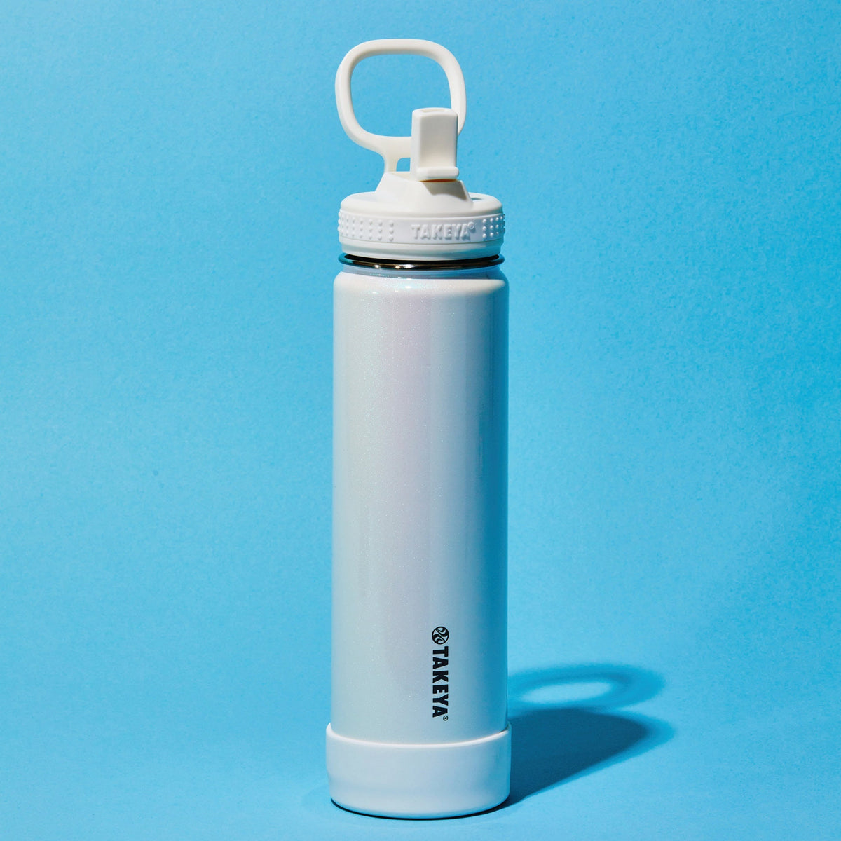 Water Bottle With Straw Lid H9 — 22oz / Icy Pearl