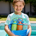 Actives Water Bottle With Straw Lid D0