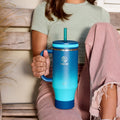 Straw Tumbler With Handle H6