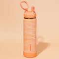 Water Bottle With Straw Lid H9