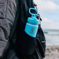 Actives Kids Glow In The Dark Water Bottle With Straw Lid R8