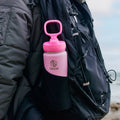 Actives Kids Glow In The Dark Water Bottle With Straw Lid R8
